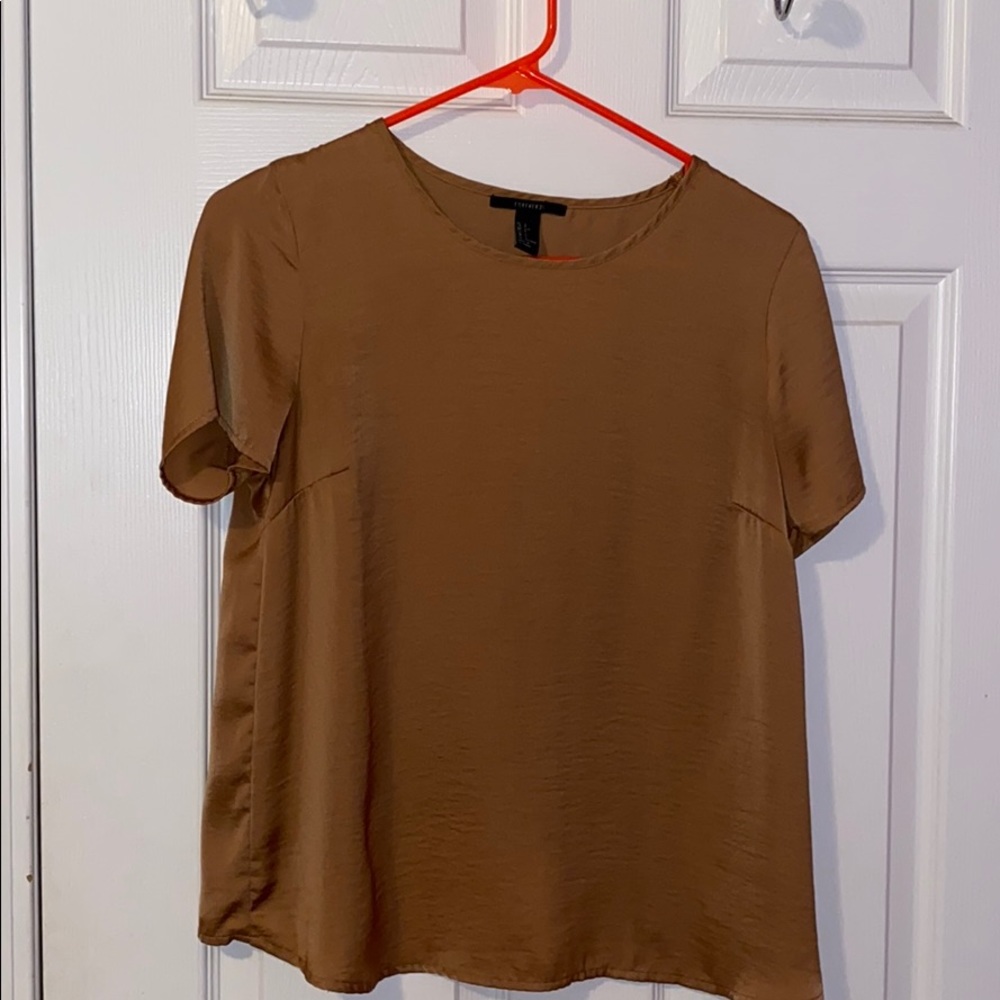Copper/Gold top from Forever 21